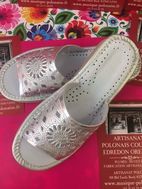 Pantoufles femme nus pieds