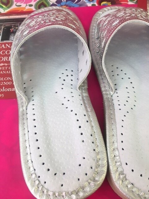 Pantoufles femme nus pieds