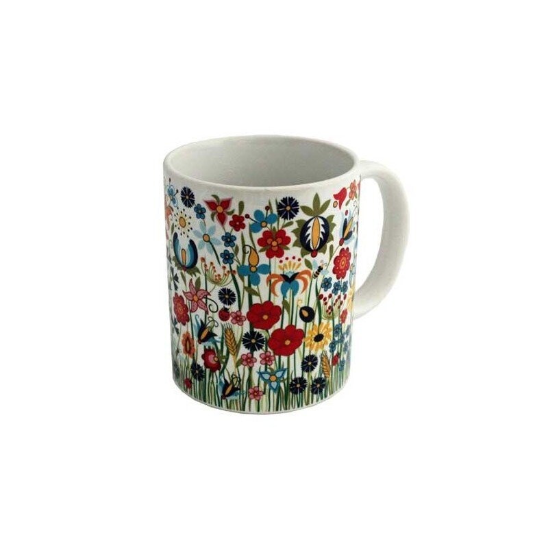 MUG FOLK Polonais Fleurs Kaszube
