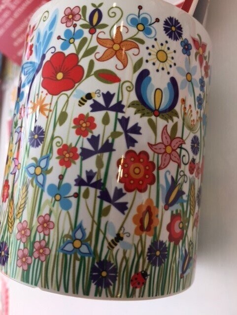 MUG FOLK Polonais Fleurs Kaszube
