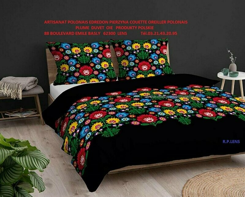 PARURE DE LIT 160x200 + 2 taies 70x80cm