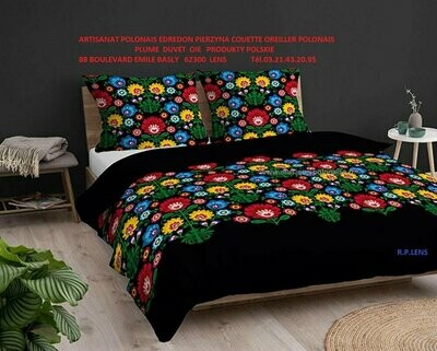 PARURE DE LIT 160x200 + 2 taies 70x80cm