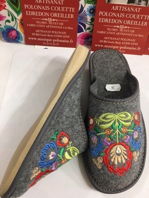 Pantoufles femme Lowicz