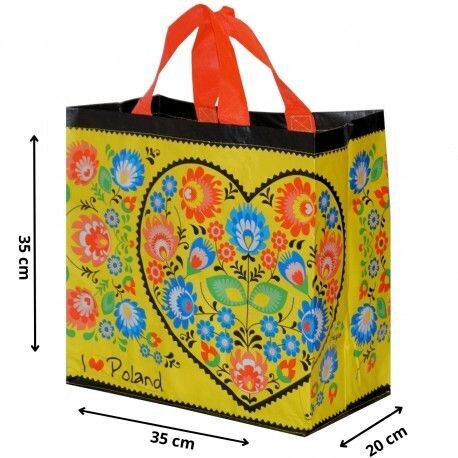 Sac de course cabas I love Polska