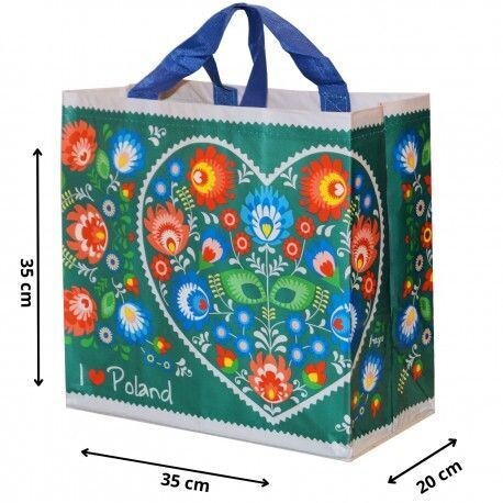 Sac de course cabas I love Polska