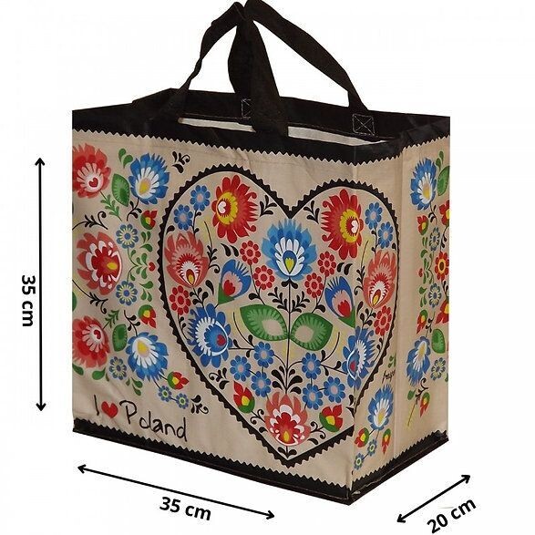 Sac de course cabas I love Polska
