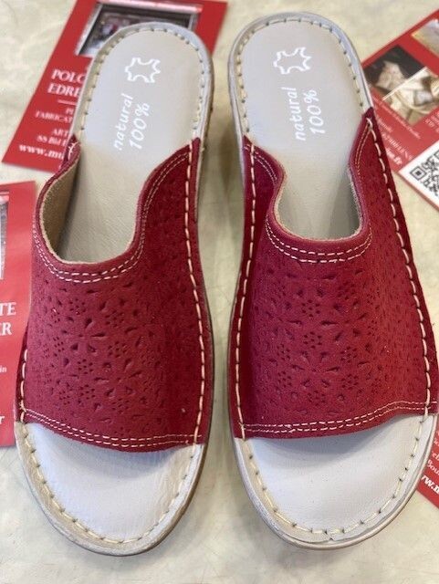 Pantoufles femme nus pieds