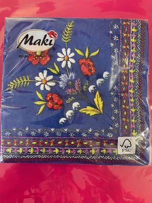 Serviettes de table folk polonais Serviettes de table folk polonais