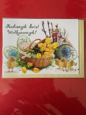 CARTE POSTALE PÂQUES