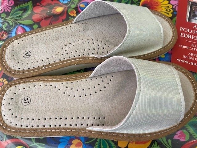 Pantoufles femme nus pieds