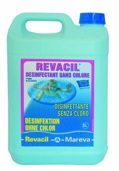REVACIL - 5 L - Biguanide PHMB - Bactéricide puissant sans chlor