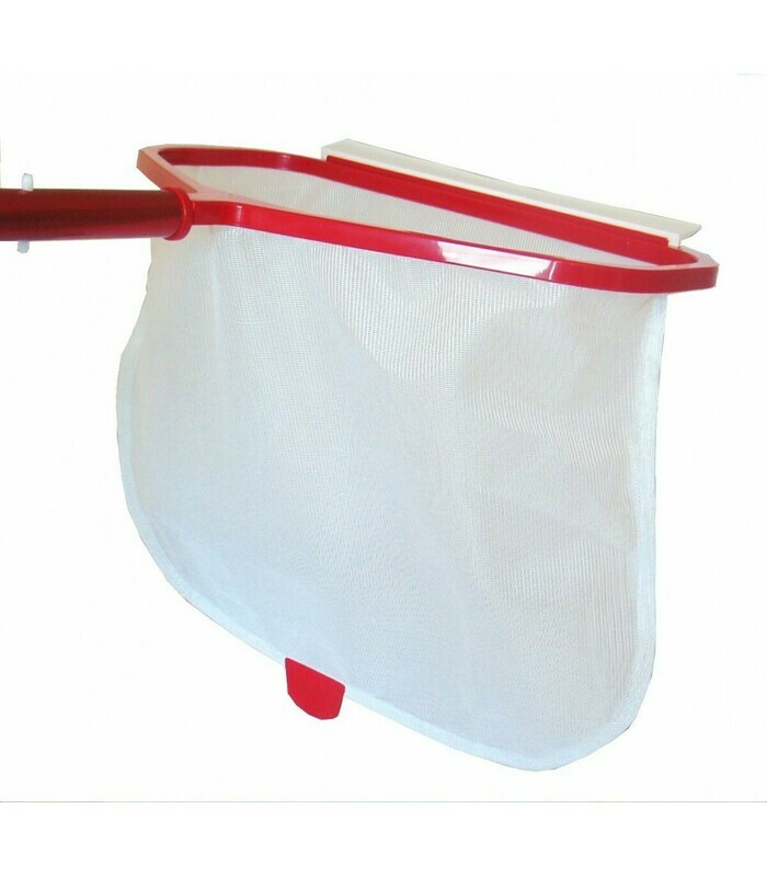 Epuisette de fond renforcée avec lève-feuilles
