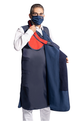 REGO Röntgenschürze - Rundumschürze Silver Line