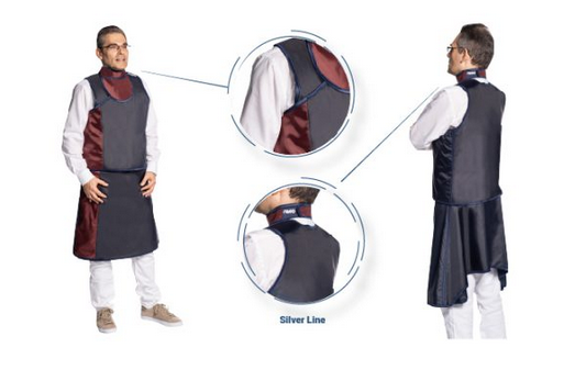 REGO Röntgenschürze - Weste einzeln Silver Line