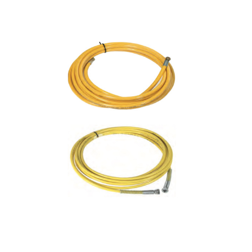 TUBO ALTA PRESSIONE 3/16 TRECCIA TESSILE RACCORDATO