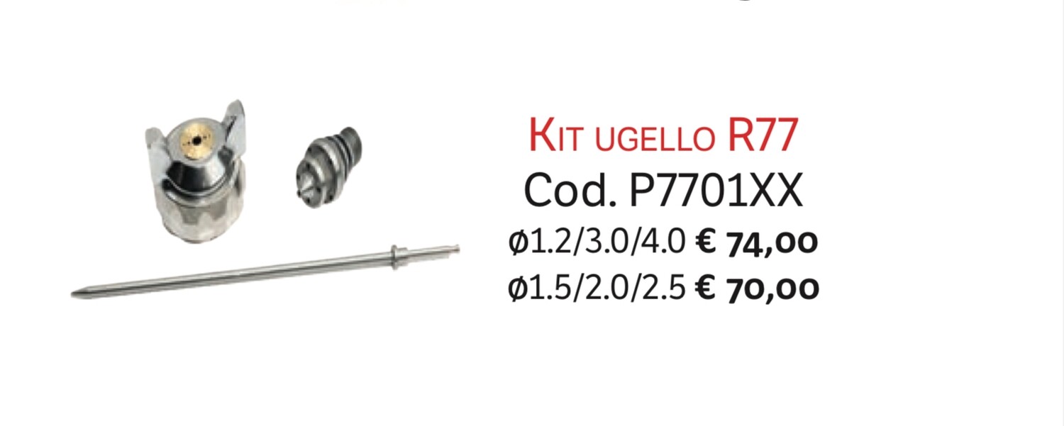 KIT ASTINA, UGELLO E CAPPA ARIA PRONA R77