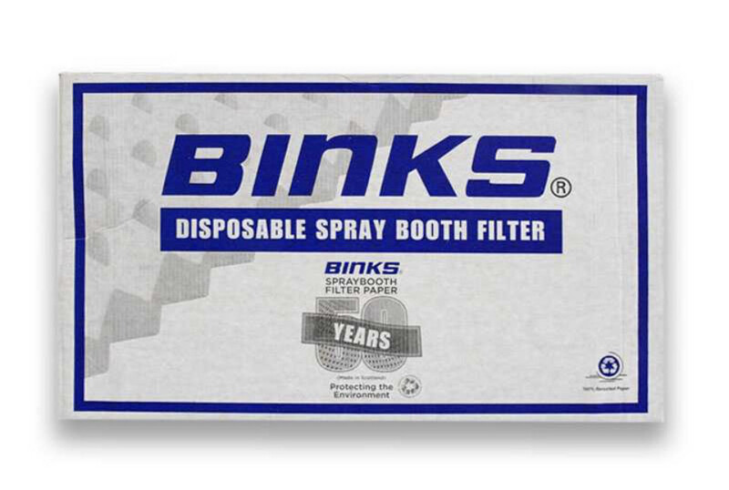 BINKS FILTRO CABINA PIEGHETTATO