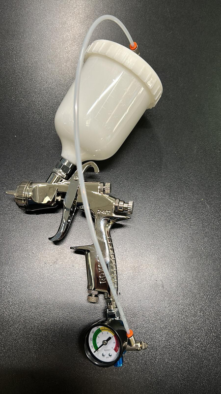 ROXGEN AEROGRAFO X-402 PRESSURE PER PRODOTTI DENSI C/N SERB. 600 ML.