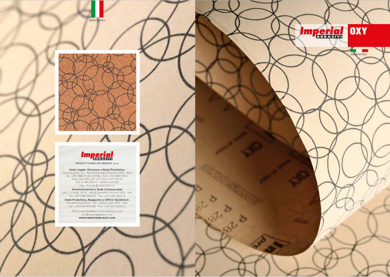 NASTRONE CARTA ABRASIVA IMPERIAL OXY PER FONDI E MELAMINE GRANA P150/400 CONFEZ. 10 PZ