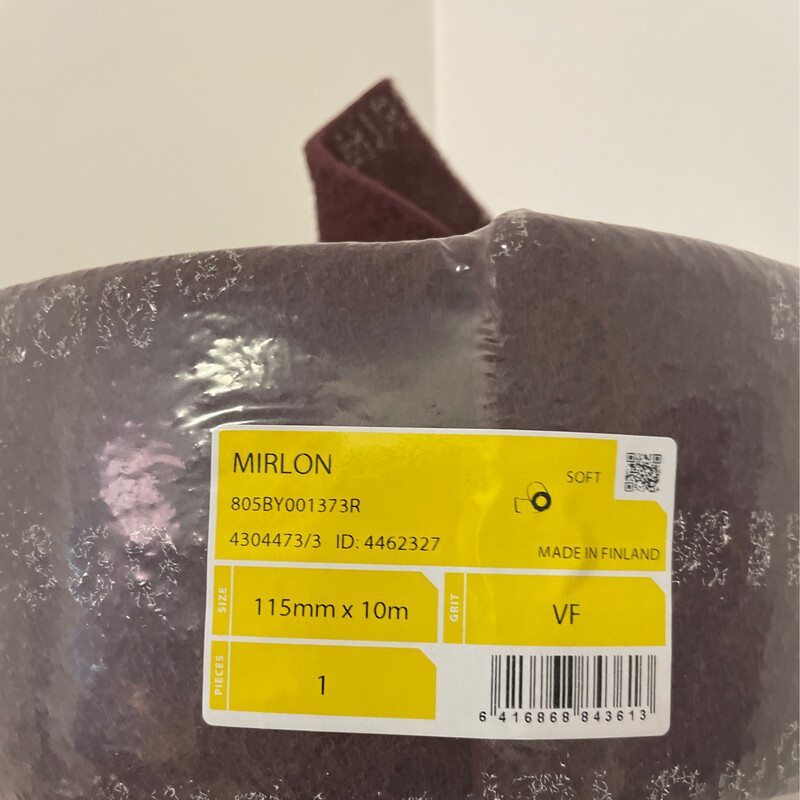 MIRKA MIRLON VF ROSSO SCOTCH BRITE ROTOLO H115X10 MTL