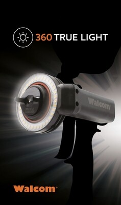 WALCOM 360 TRUE LIGHT LAMPADA ALED PER AEROGRAFI
