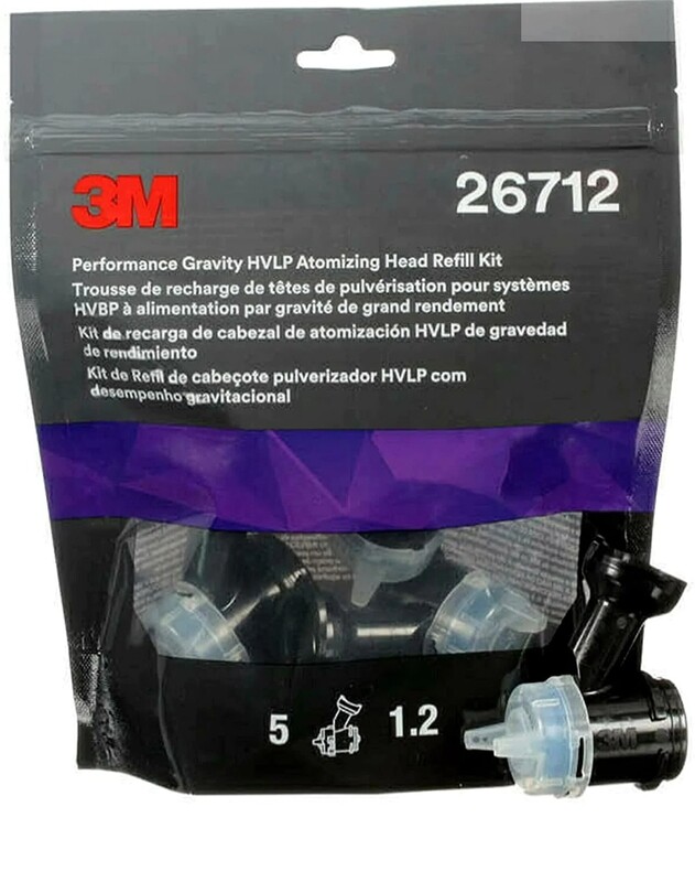 3M UGELLI INTERCAMBIABILI PER AEROGRAFO 26832 CONFZ. 5 PZ
