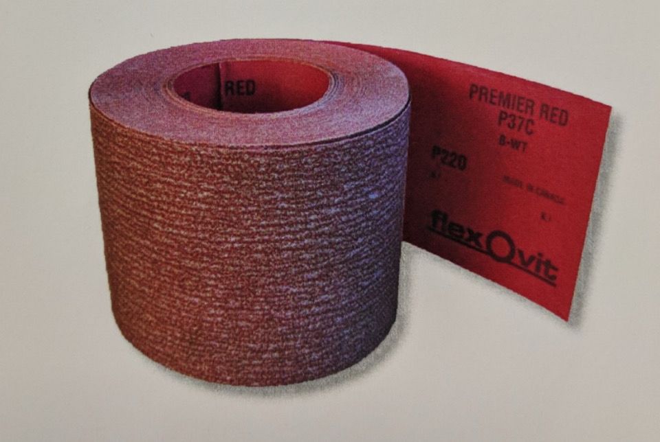ROTOLO CARTA ROSA PREMIUM RED FLEXOVIT P80/1000 H120X100 Mt