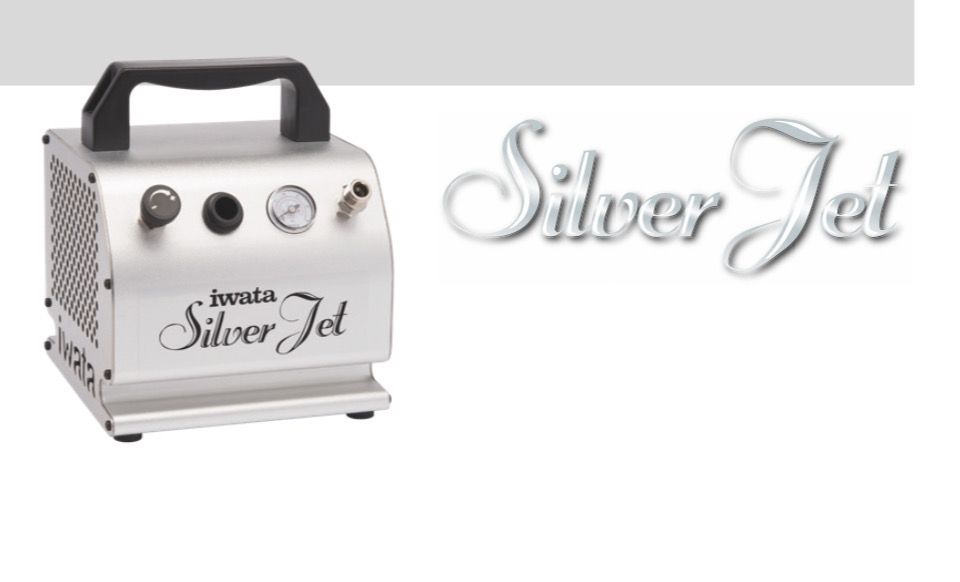 IWATA SILVER JET COMPRESSORE PER AEROPENNE
