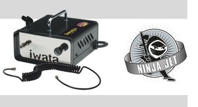 IWATA NINJA JET COMPRESSORE PER AEROPENNE
