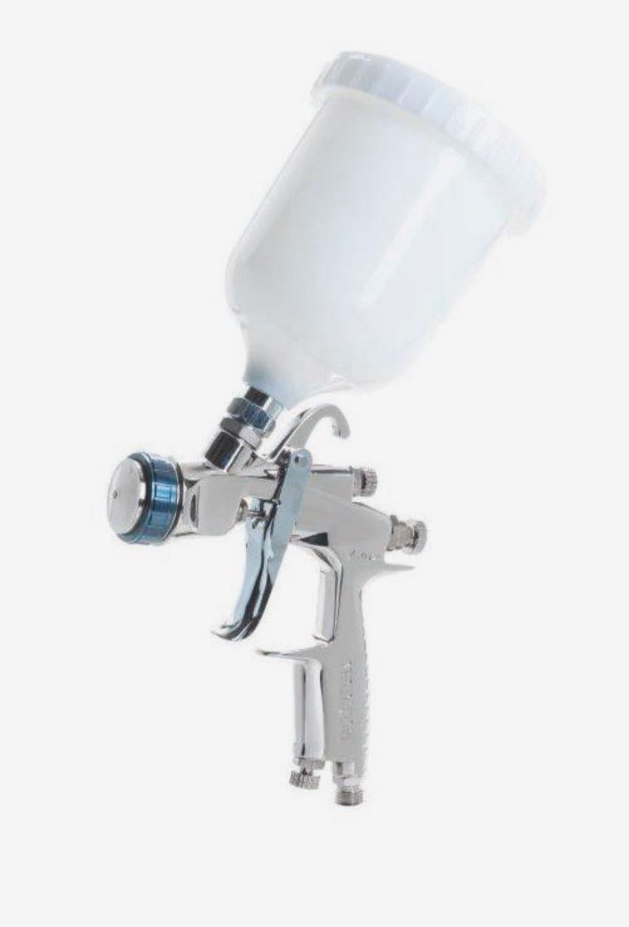 ROXGEN X-402R AEROGRAFO A GETTO TONDO CON SERBATOIO 600 ML.