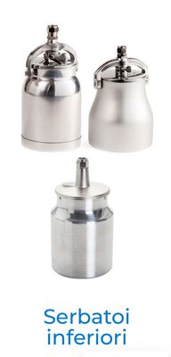 ROXGEN SERBATOIO INFERIORE 1000 cc. METALLO ATT. F 3/8”