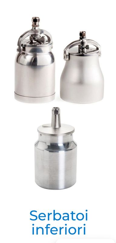 ROXGEN SERBATOIO INFERIORE 1000 cc. METALLO ATT. F 3/8”
