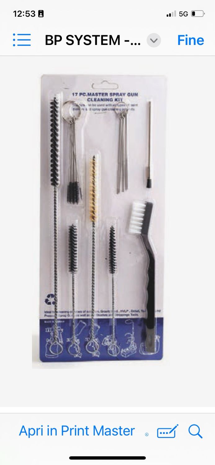 KIT PULIZIA AEROGRAFI