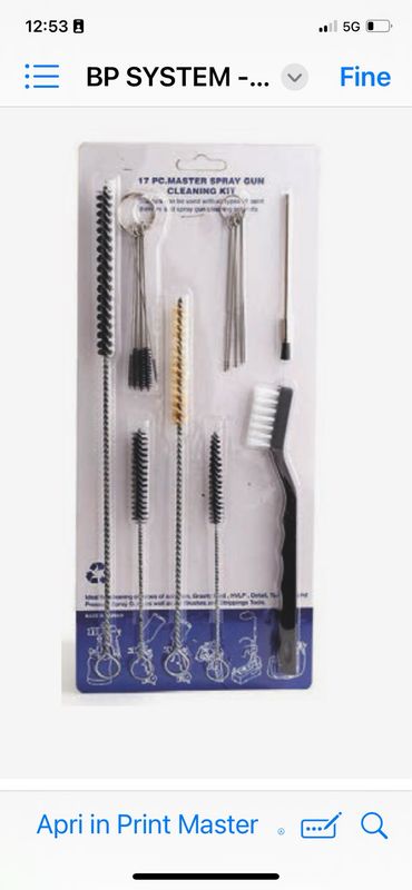 KIT PULIZIA AEROGRAFI