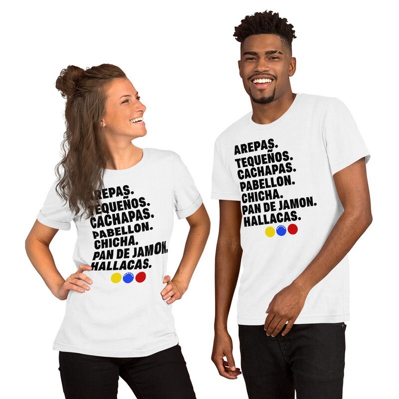 Venezuela Food Arepas, Hallacas,  Tequeños, Matching Group Venezuelan Lovers