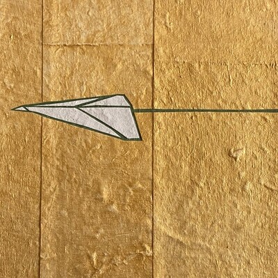 Mini-Plane (Gold / Blue)