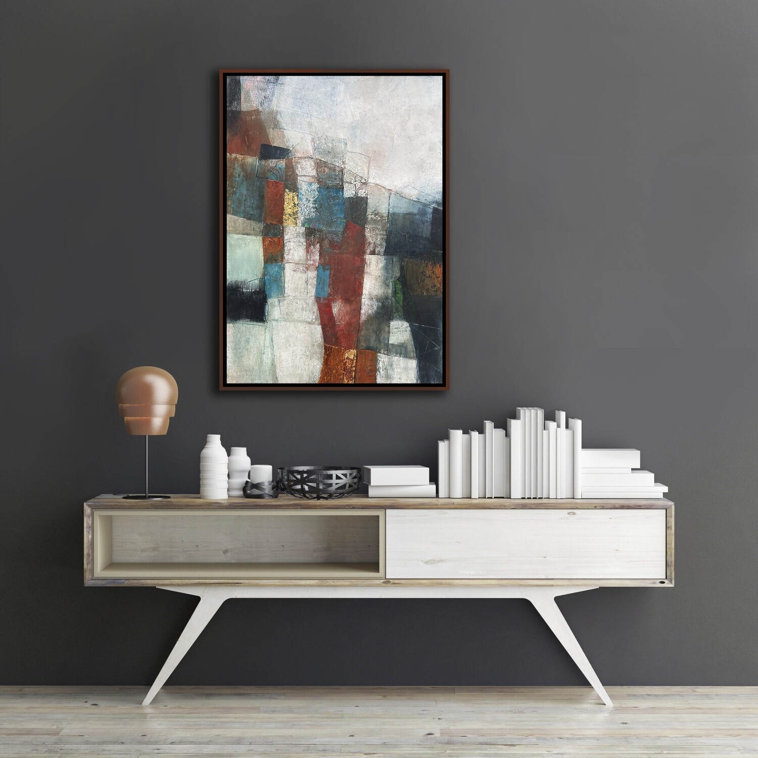 Past the Autumn Haze Lies a City