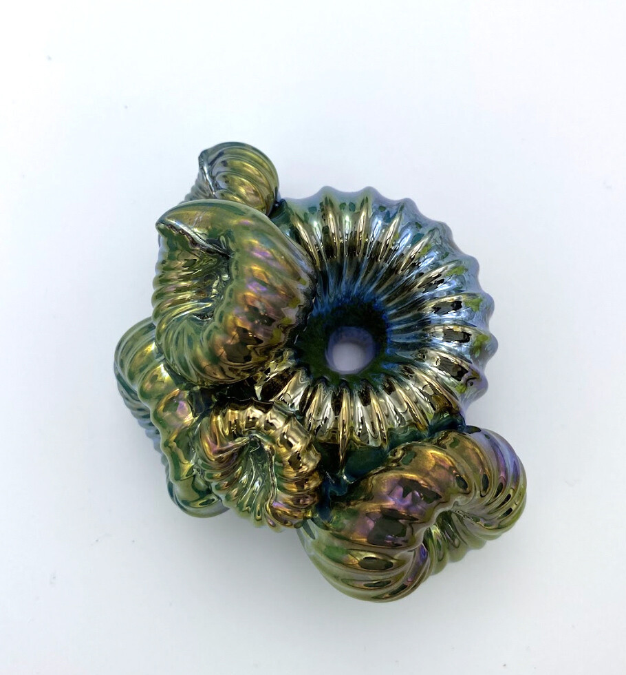 Coral Cluster in Dark Celadon