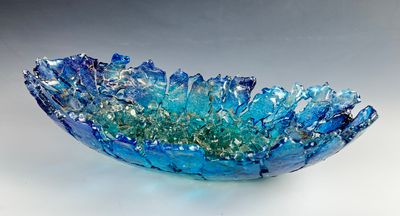 Urban Geode Boat Bowl