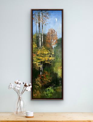 Autumn View (With Moon)