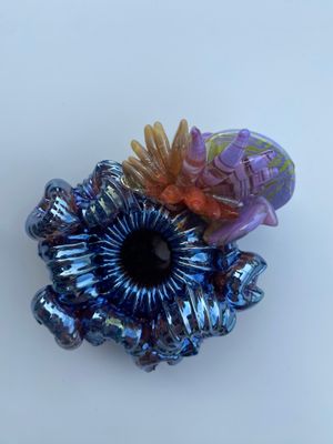 Oil Spill Cluster with Anemones