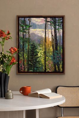 Mountain View, Spring Sunset