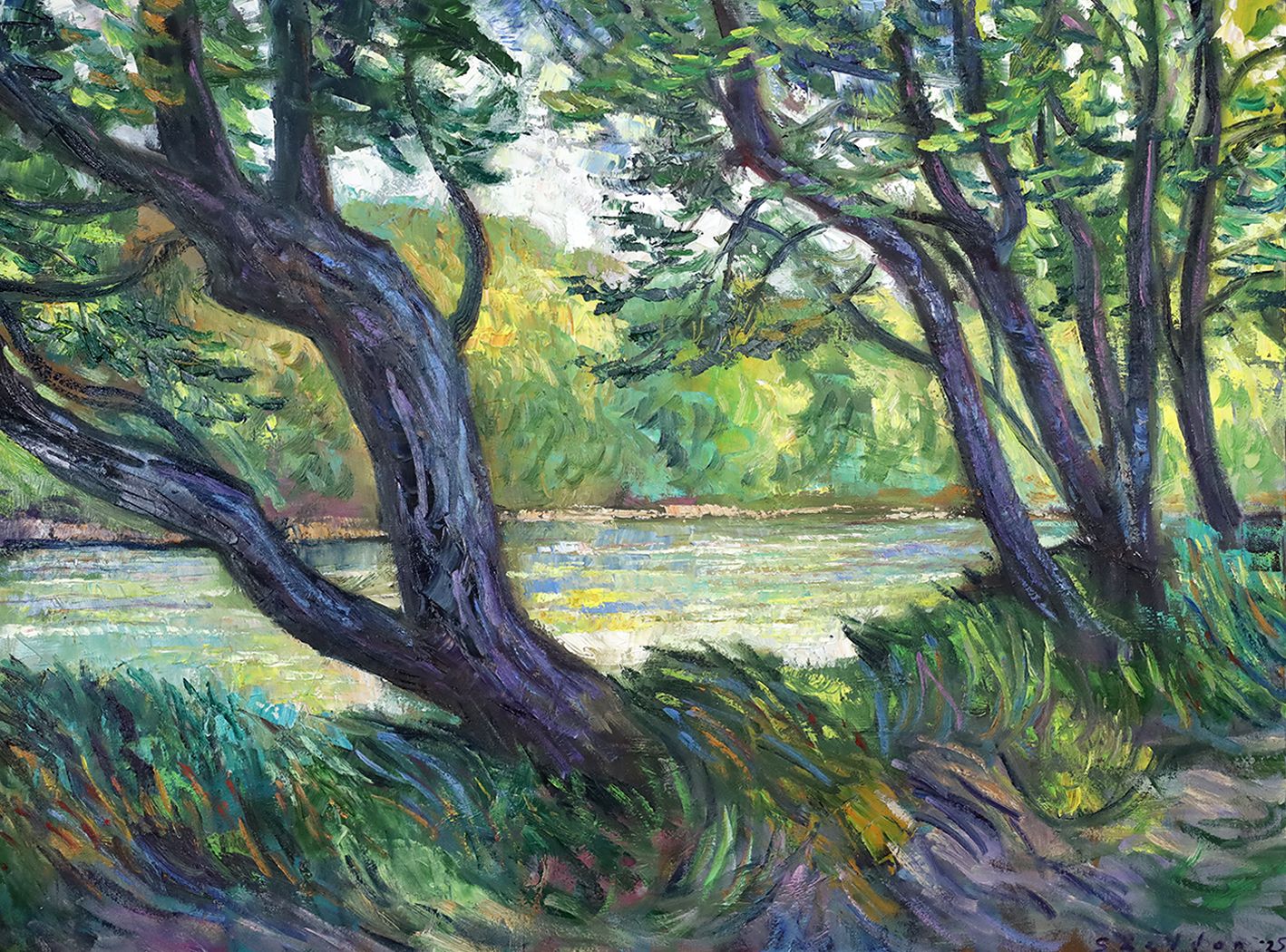 Along The French Broad River