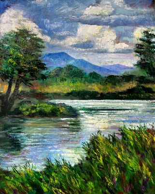 Passing Clouds, French Broad River