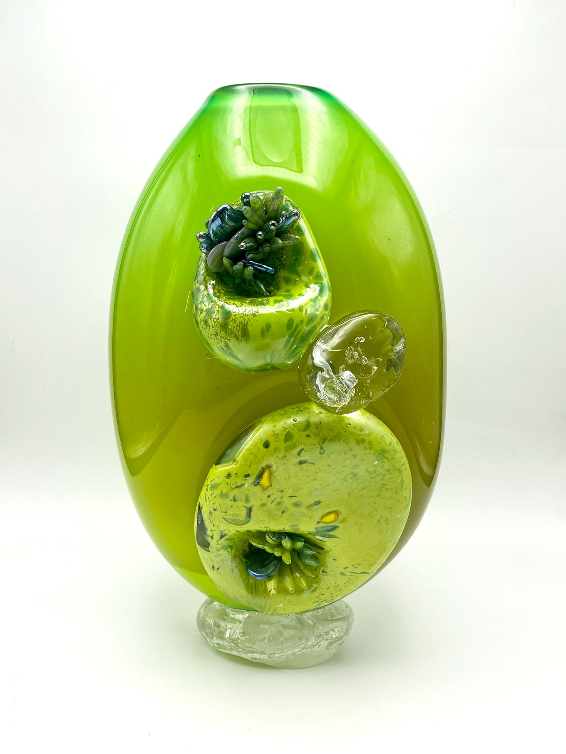 Cairn in Lime Greens