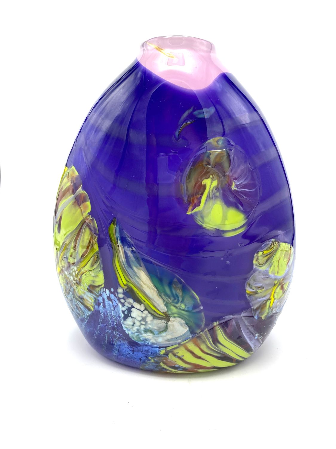 Terra Flux Amethyst and Rose with Lime Green