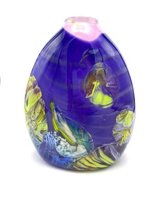 Terra Flux Amethyst and Rose with Lime Green