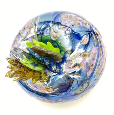 Terra Saxa in Mottled Purple with Webbing