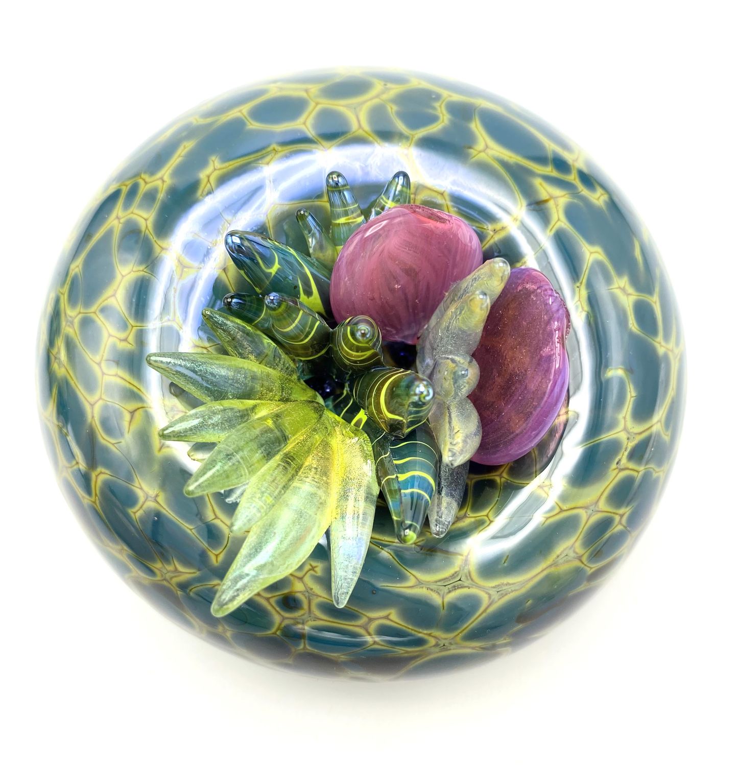 Terra Saxa in Mottled Blue with Green