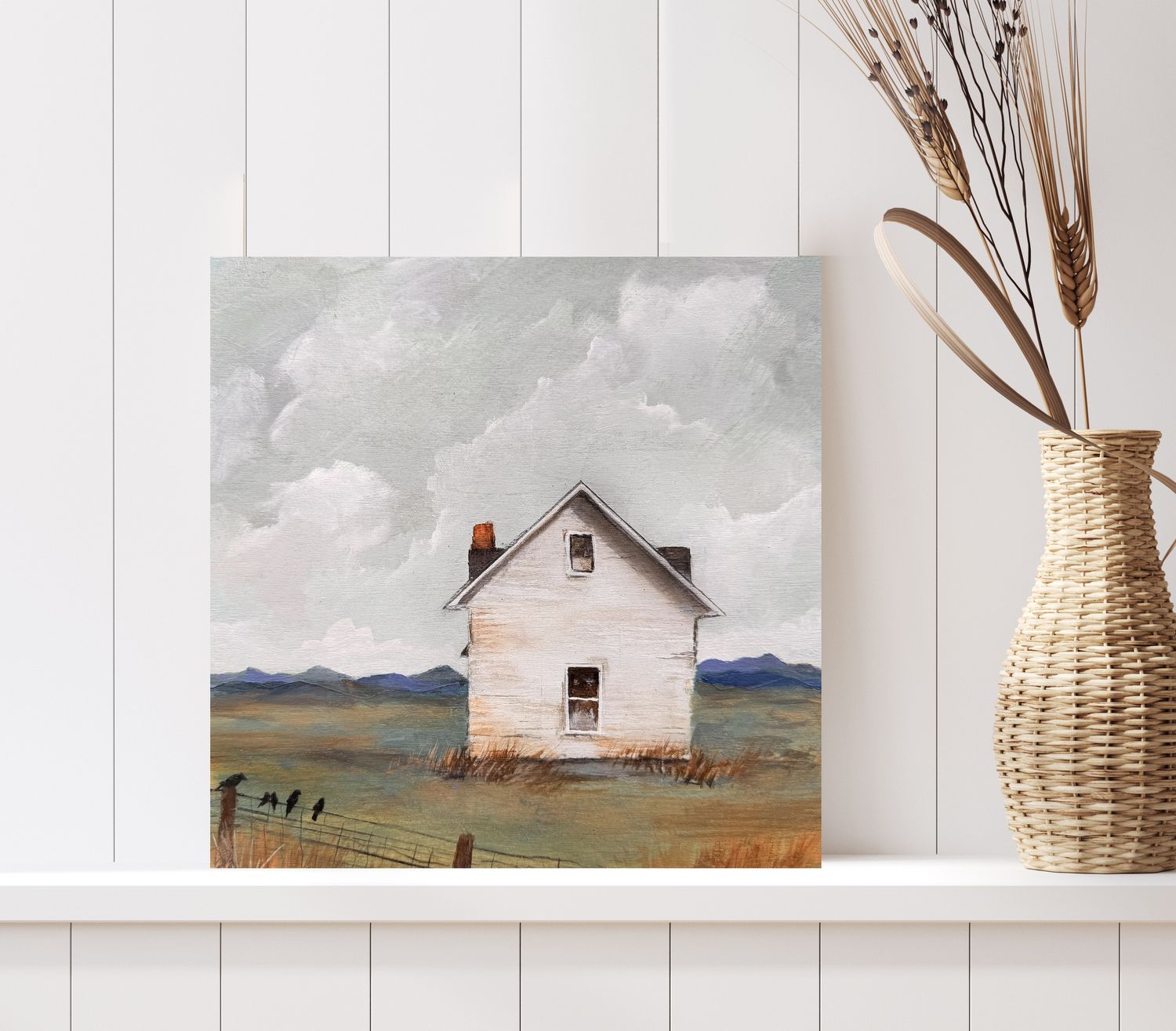 Little White Farmhouse